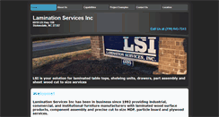 Desktop Screenshot of laminationservicesinc.com